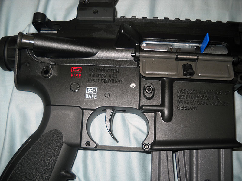 detail, HK416 right side